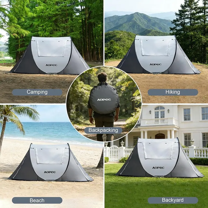 AOPEC Pop Up Camping Tent – product photo 9 of 9