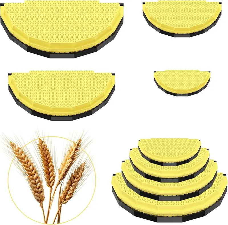 Aopigavi 4 Pack Tortilla Sealers in Yellow and black