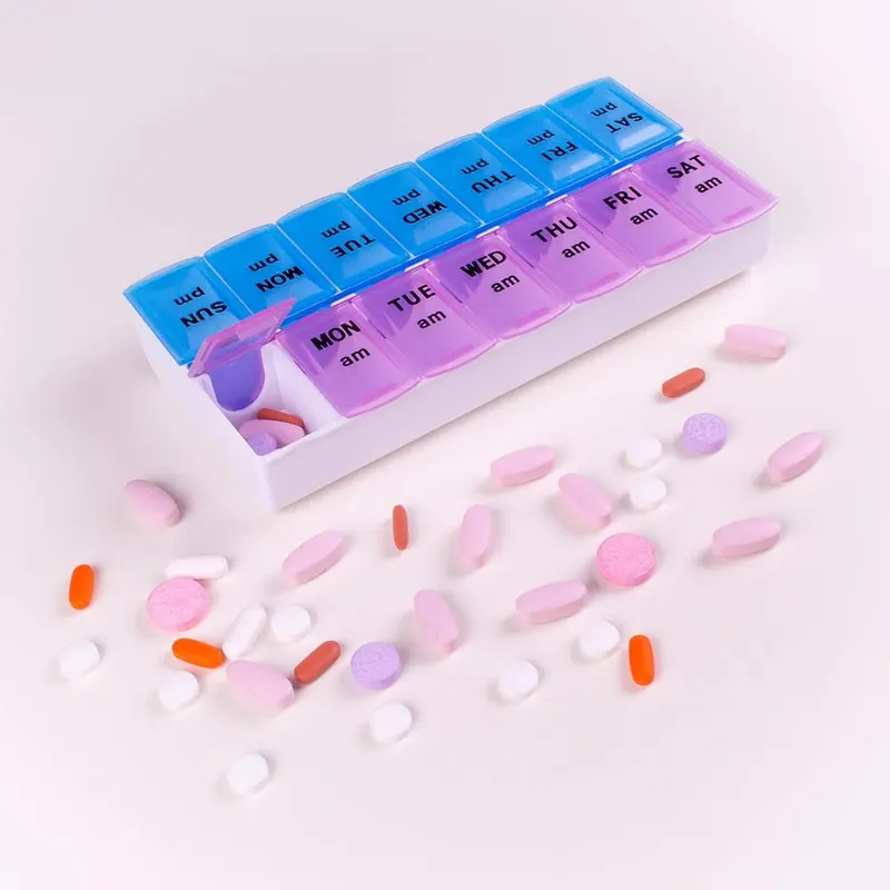 Apex Weekly AM/PM Medication Dispenser – Ease, Safety & Comfort