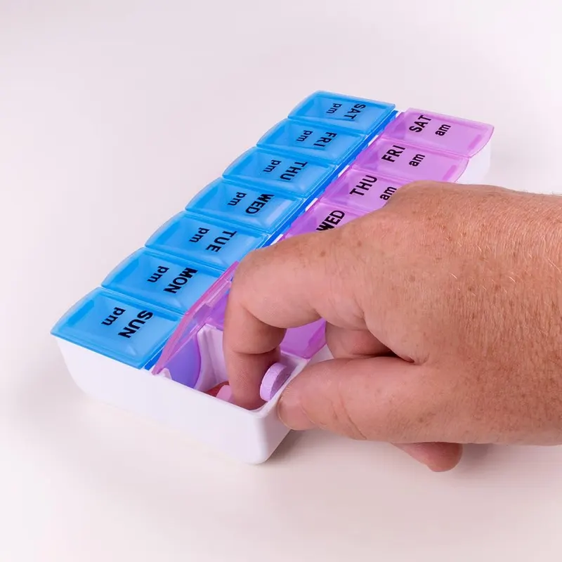 Apex Weekly AM/PM Medication Dispenser – product photo 9 of 9