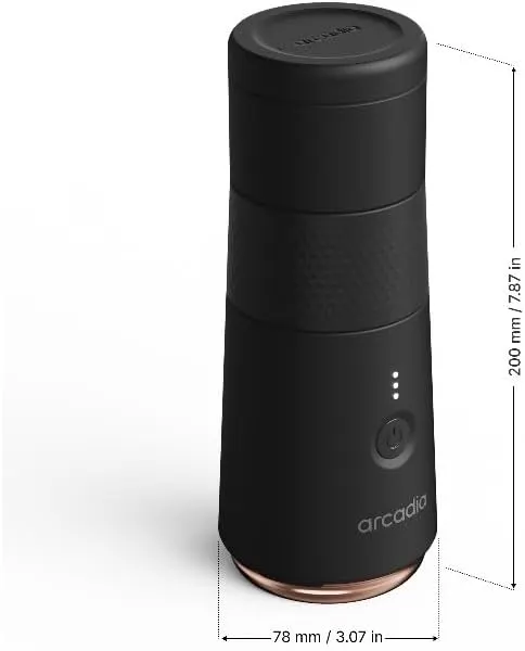 Arcadia Go Rechargeable Portable Turkish Coffee Maker – Portable Turkish Coffee Maker – Enjoy authentic Turkish