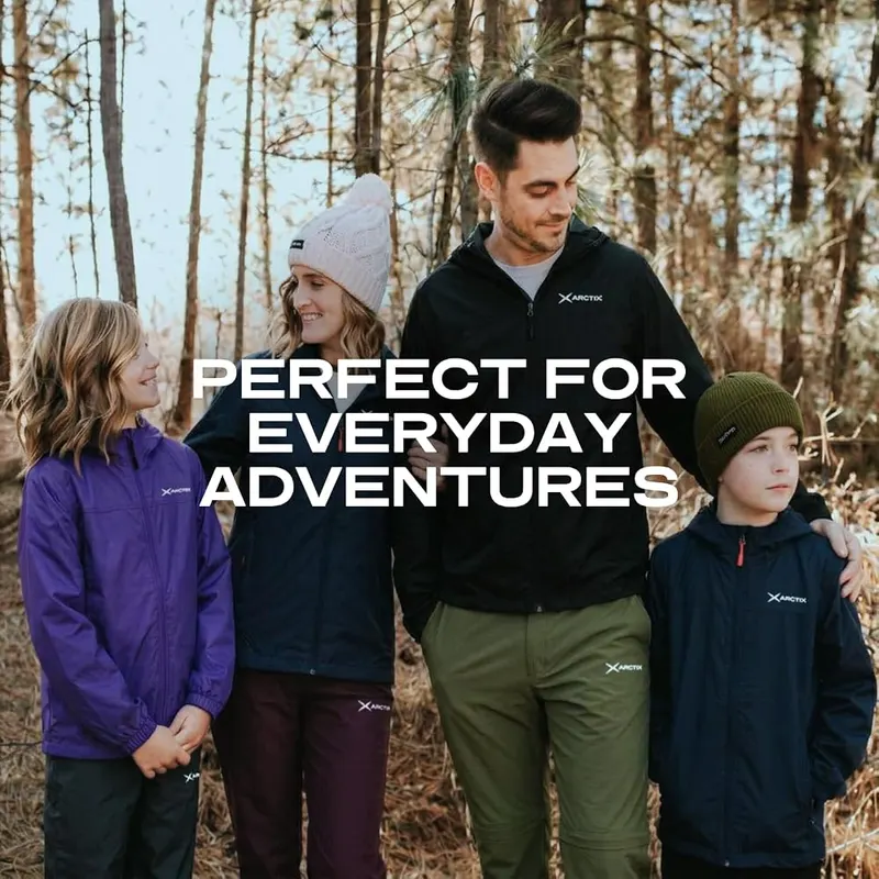 Arctix Kids Stream Rain Jacket Husky – product photo 7 of 9