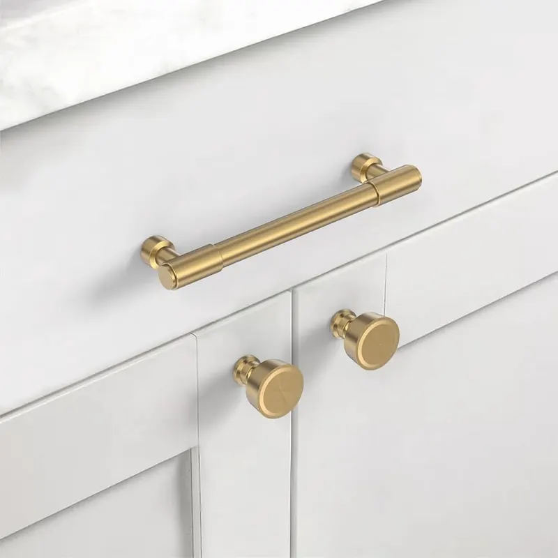Asidrama Champagne Bronze Kitchen Cabinet Pulls – Asidrama cabinet hardware