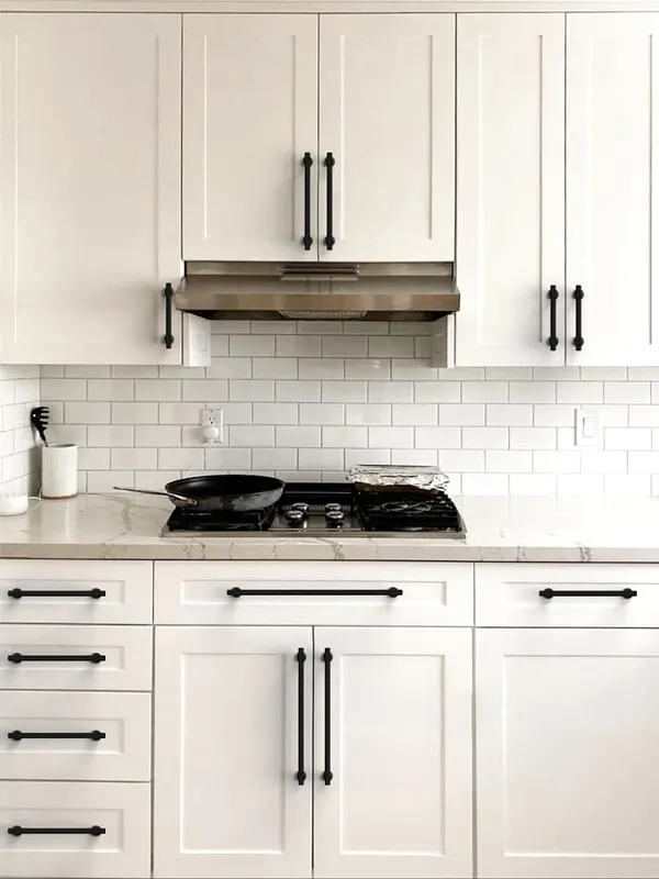 Asimerdeco 10 Pack Matte Black Cabinet Pulls 5″ Hole Center – product photo 4 of 5