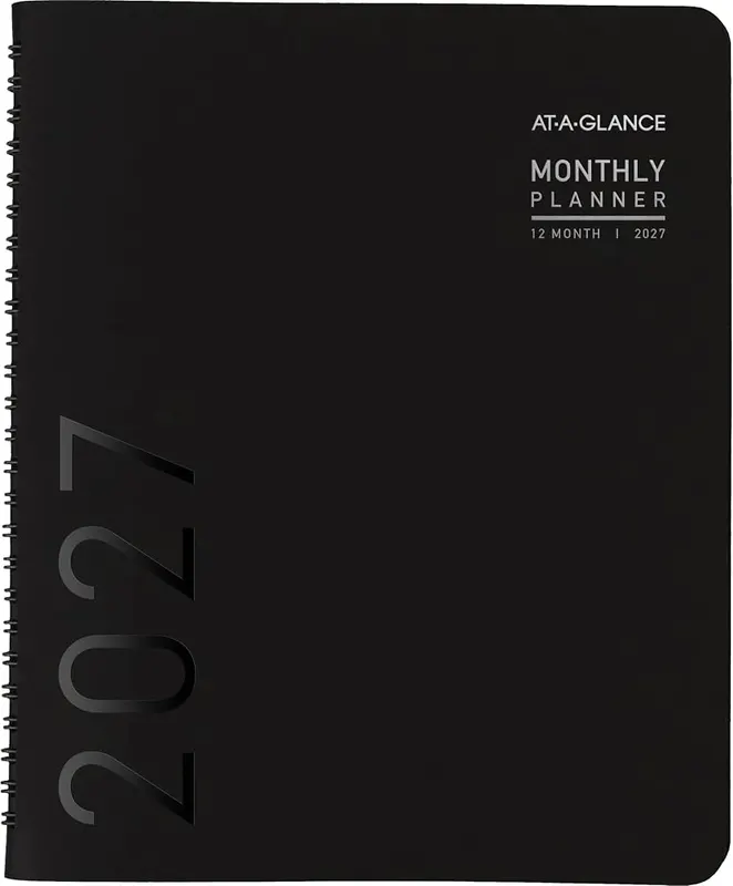 AT-A-GLANCE 2027 Planner Black 7″ x 8.75″ – product photo 8 of 9