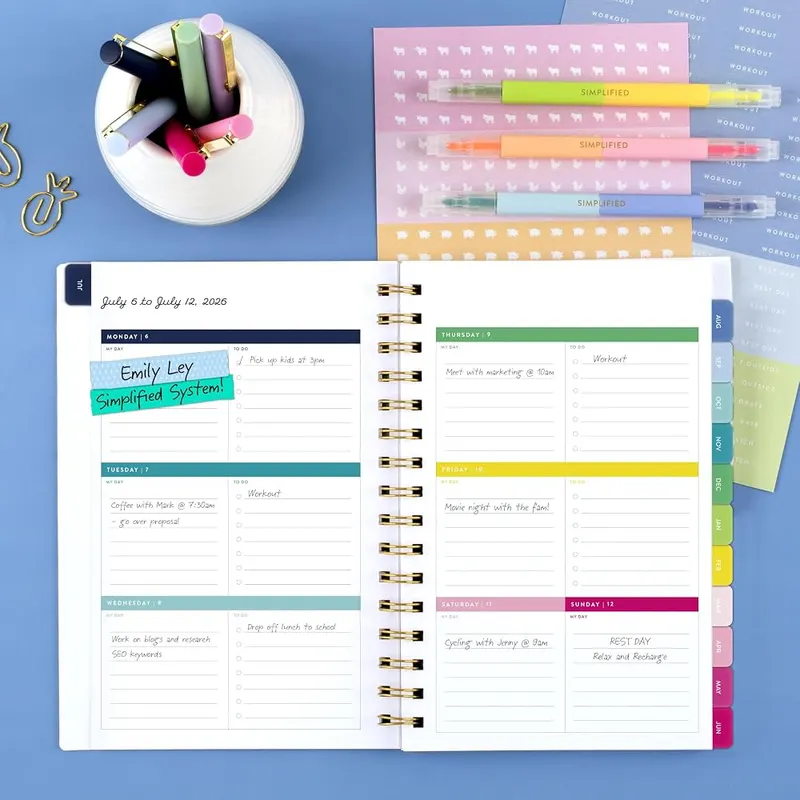 AT-A-GLANCE Planner 2026-2027 Weekly & Monthly Academic EL50-200A – product photo 2 of 9