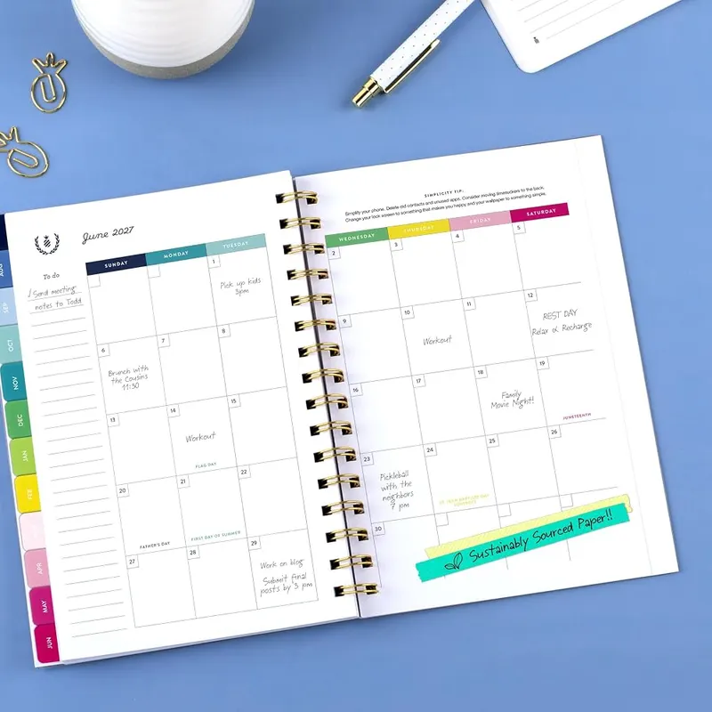 AT-A-GLANCE Planner 2026-2027 Weekly & Monthly Academic EL50-200A – product photo 3 of 9