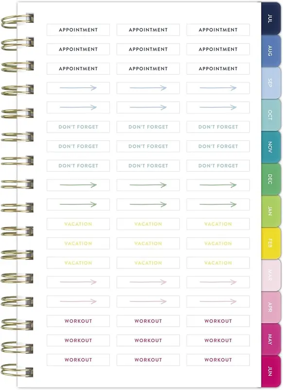 AT-A-GLANCE Planner 2026-2027 Weekly & Monthly Academic EL50-200A – product photo 8 of 9