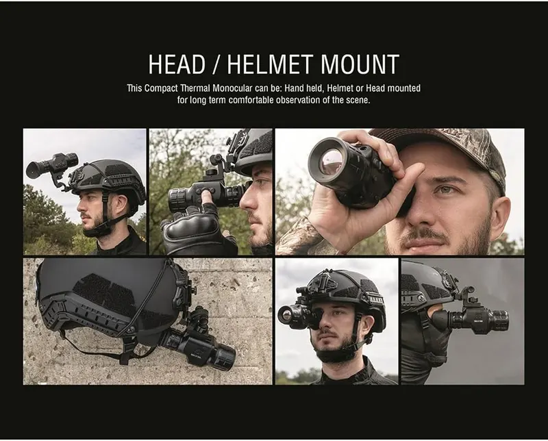 ATN Odin LT 320×240 – Hand held, Helmet or Head mounted for long