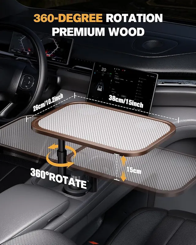 Aucoza Car Desk for Laptop – Convenient laptop and writing surface