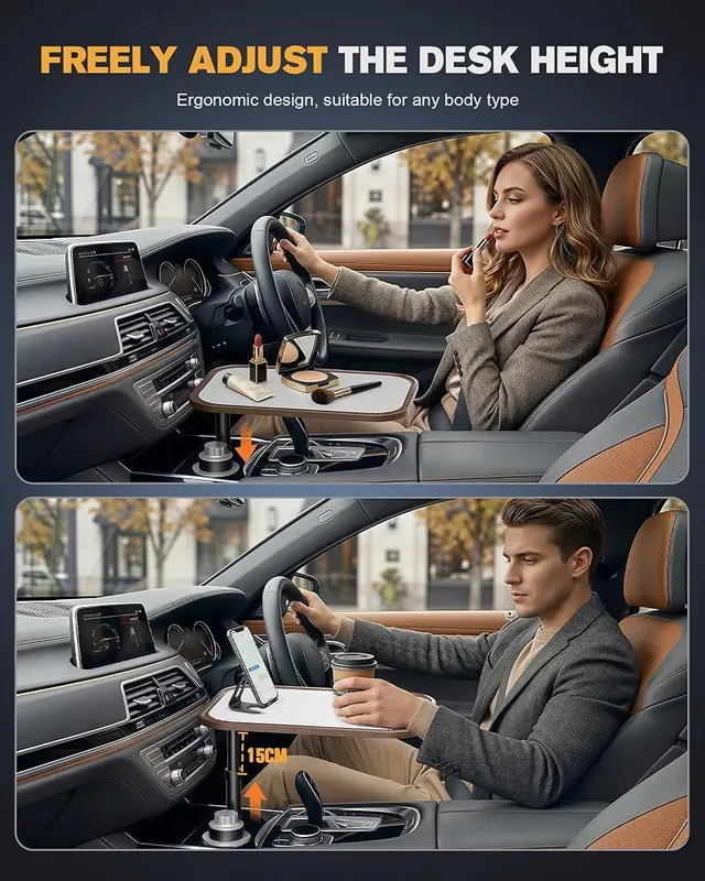 Aucoza Car Desk for Laptop – Compatible with various vehicles