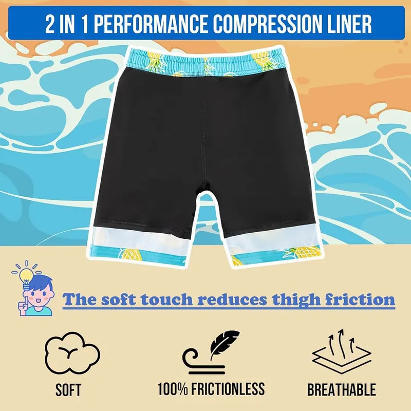 Aueyan Boys Swim Trunks Size 10-12 – Feature