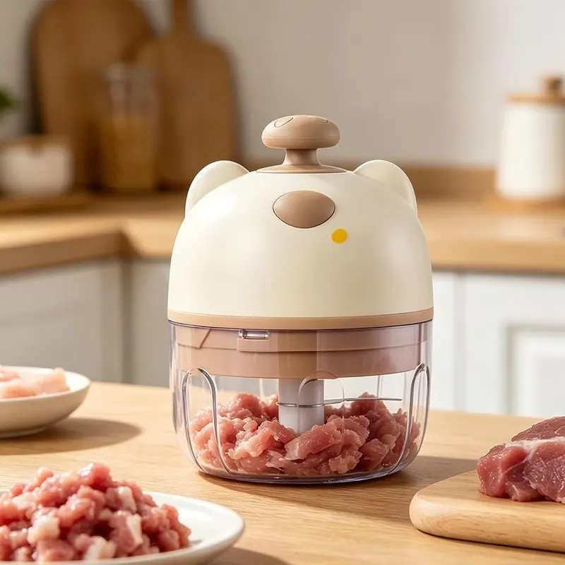 Aufmer 150ml Cute Electric Garlic Chopper Mini – product photo 5 of 6