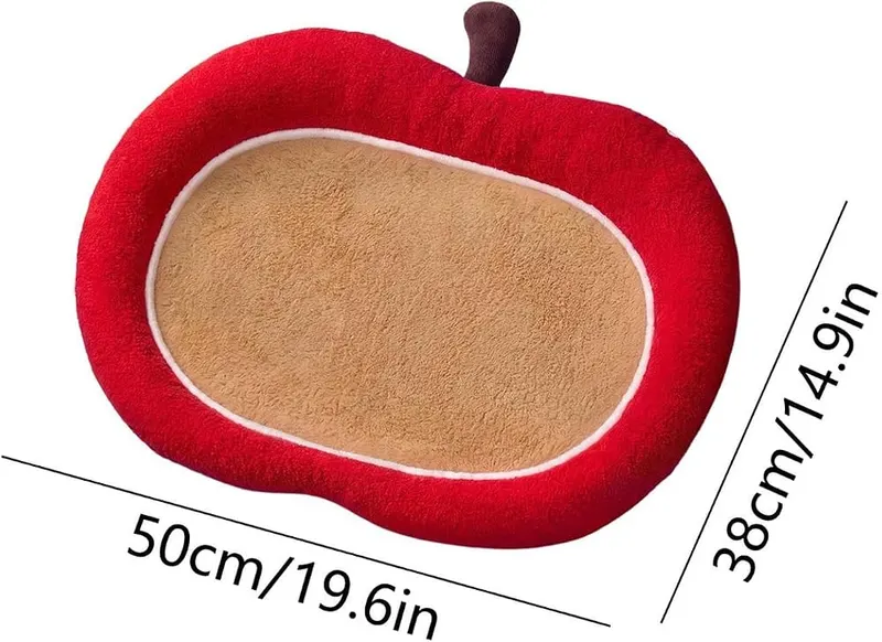 Aufmer Fruit Shaped Christmas Pet Bed Warm – 19.6 by 14.9 inch size