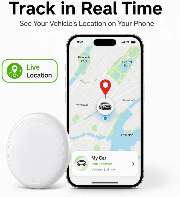AUHKO Mini Tracker – Lifetime tracking with zero monthly fees