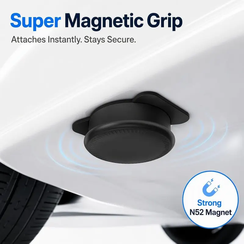 AUHKO Mini Tracker – Strong magnetic mount for secure placement