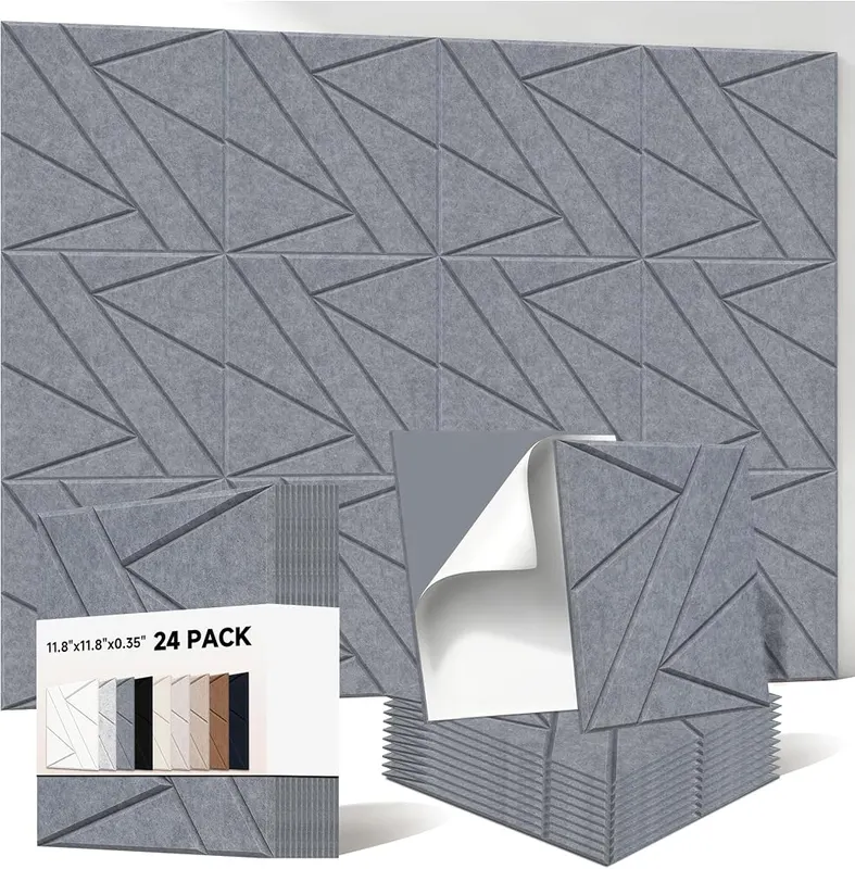 AUTORIFIC Acoustic Panels Gray in Gray