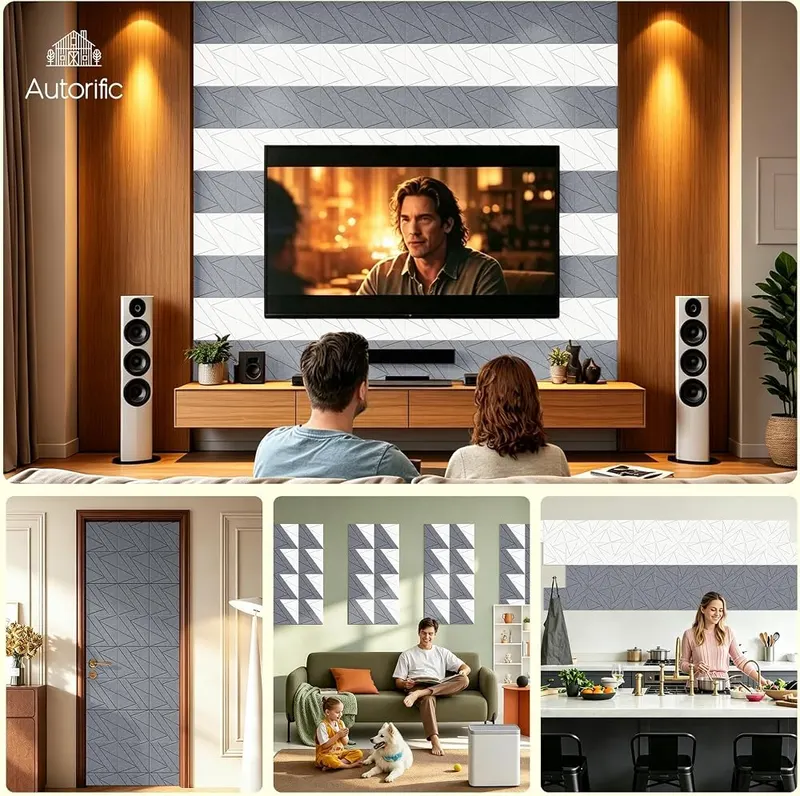 AUTORIFIC Acoustic Panels Gray – product photo 7 of 7