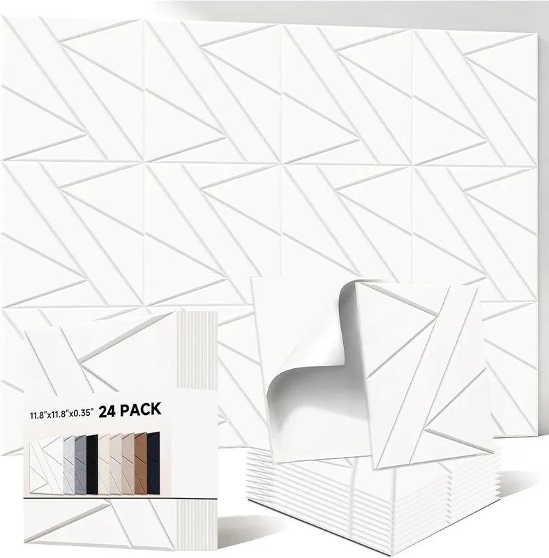 AUTORIFIC Acoustic Panels White in White