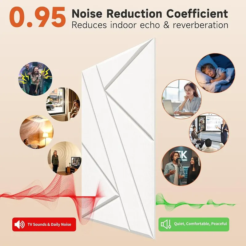 AUTORIFIC Acoustic Panels White – Ideal for recording spaces