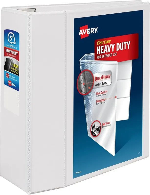 Avery Heavy-Duty 3 Ring Binder