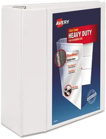 Avery Heavy-Duty 3 Ring Binder – Important documents and presentation materials stay flat