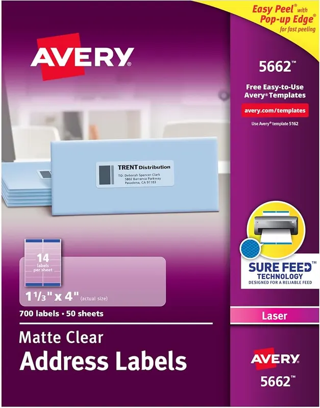 Avery® Printable Address Labels