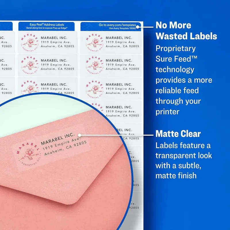 Avery® Printable Address Labels – product photo 2 of 8