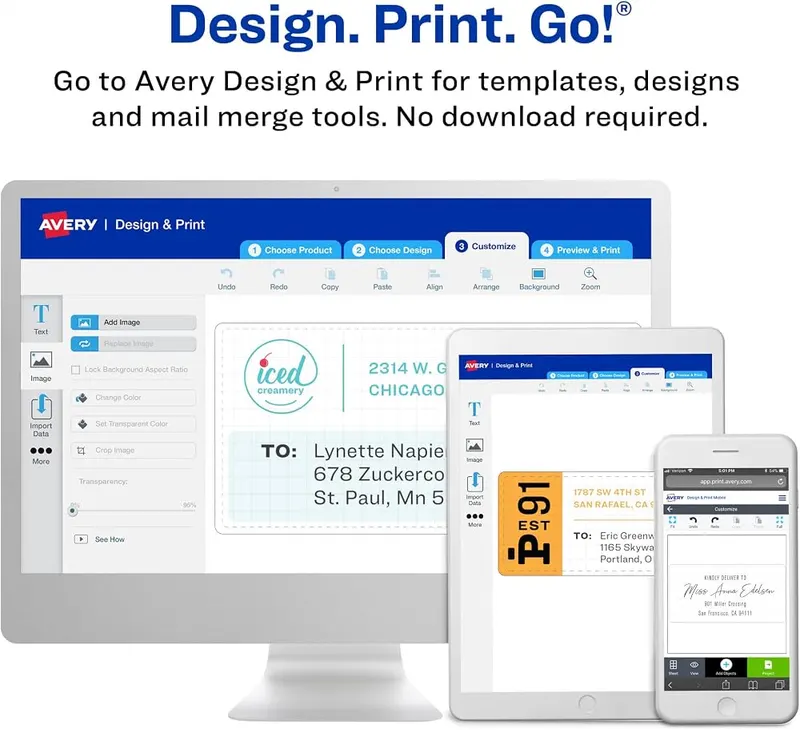 Avery® TrueBlock® File Folder Labels – product photo 6 of 8