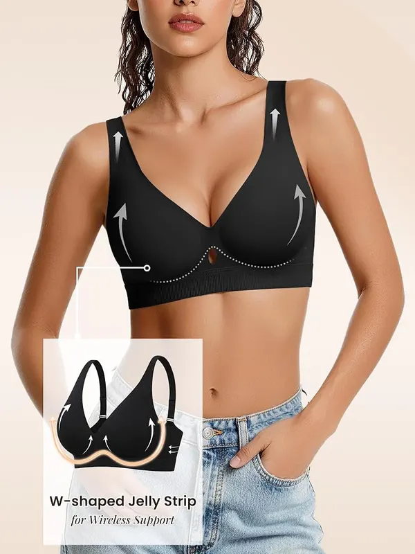 Avidlove Deep V Bra Sexy Push Up – Smoothing seamless finish