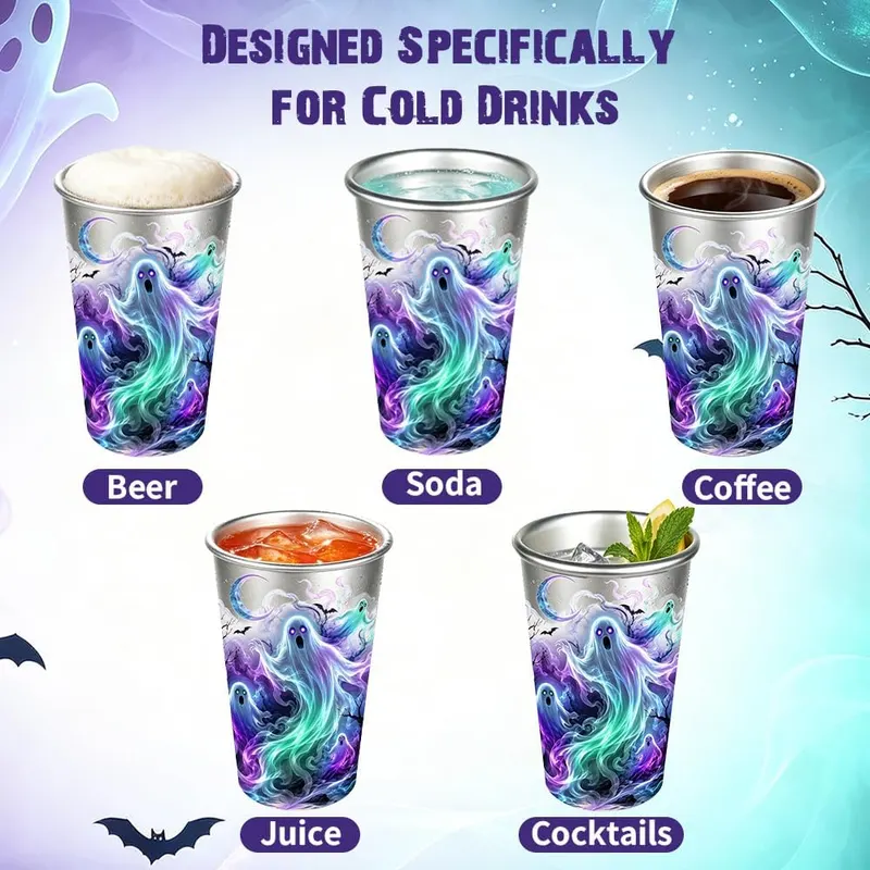 AWnonisx 16oz Ghost Color Changing Cup Cold – product photo 4 of 6
