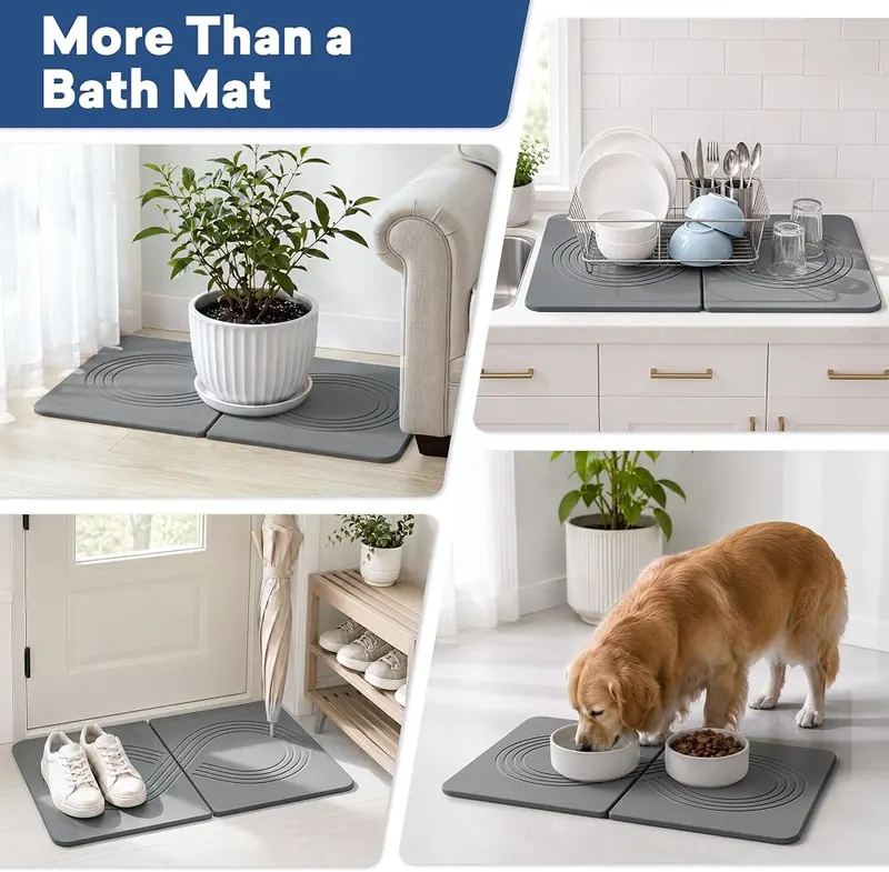 AWW Foldable Stone Bath Mat – product photo 7 of 8