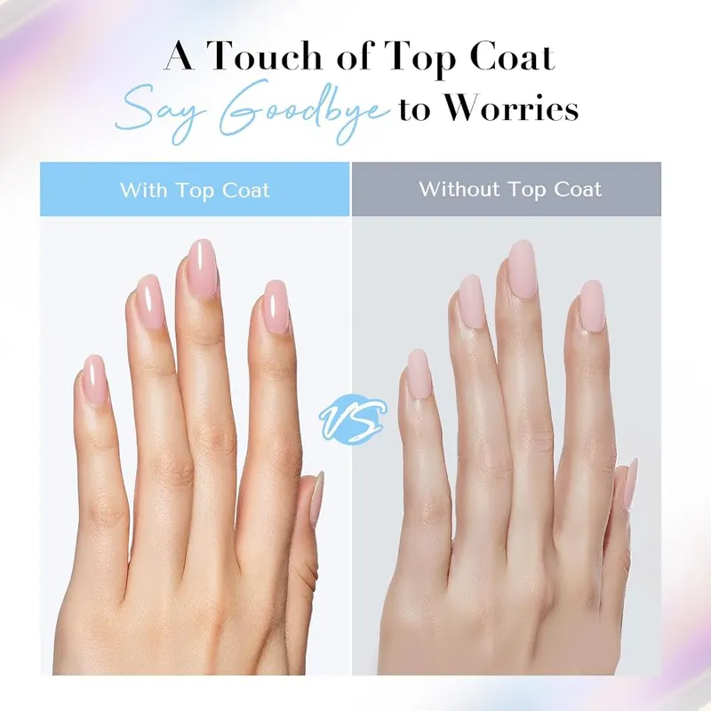 AZUREBEAUTY Top Coat Nail Polish Clear – product photo 3 of 9