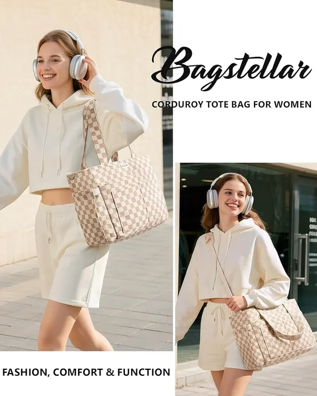 Bagstellar Corduroy Tote Bag – product photo 8 of 8