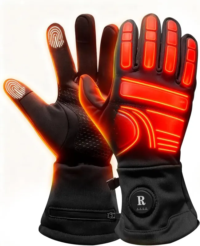 Baowenqier Heated Gloves in Black