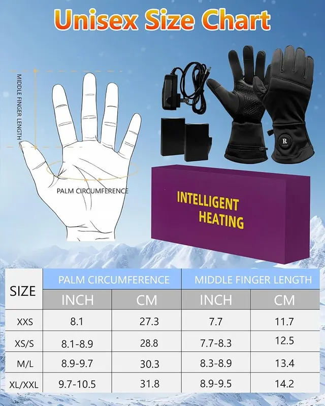 Baowenqier Heated Gloves – product photo 4 of 5