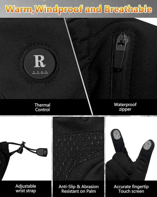 Baowenqier Heated Gloves – product photo 5 of 5