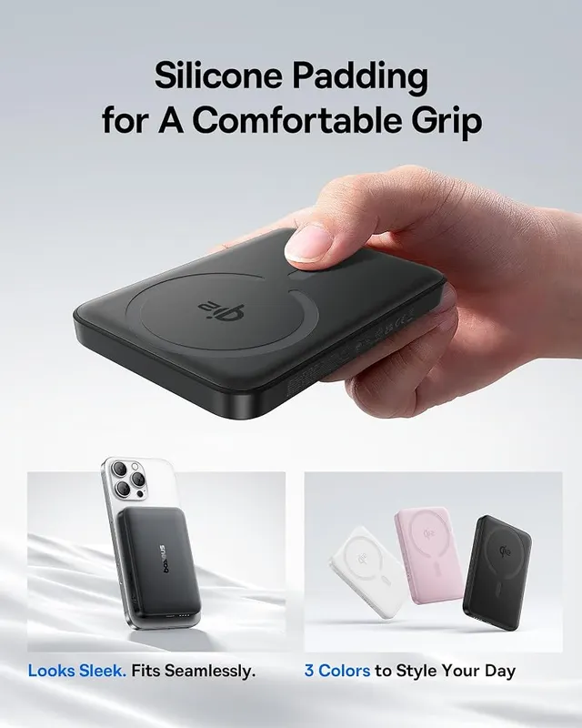 Baseus for MagSafe Portable Charger – 0.7 inches thick, 2.7 inches wide