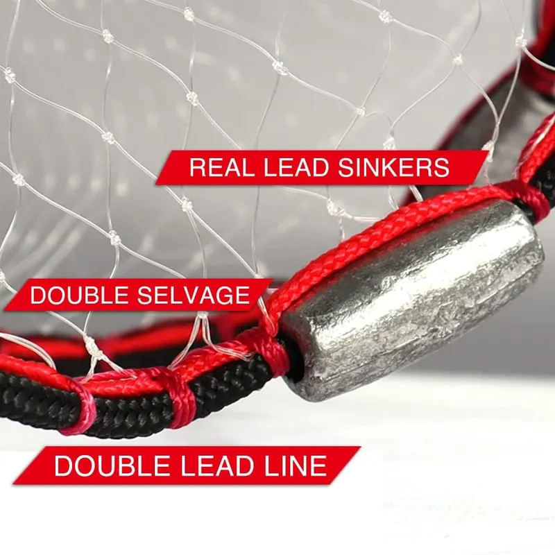 BasicGear® Cast Net – A PERFECT GIFT FROM A TRUSTED BRAND】Designed