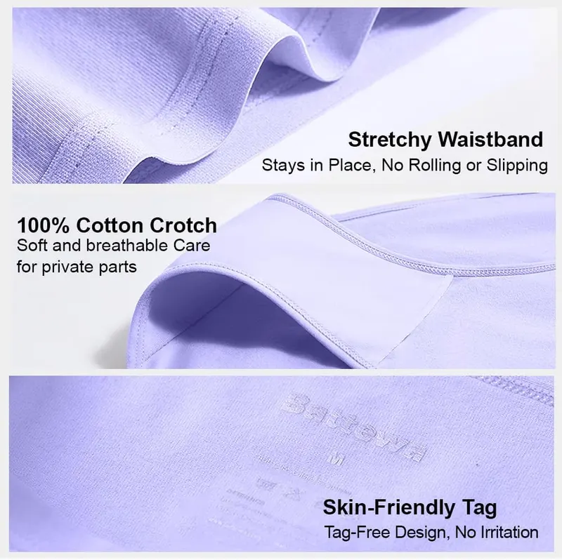 Battewa 95% U.S. Cotton Underwear – 95% cotton, 5% spandex