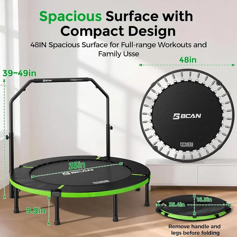 BCAN SP3 40/48″ Exercise Rebounder Trampoline – product photo 9 of 9