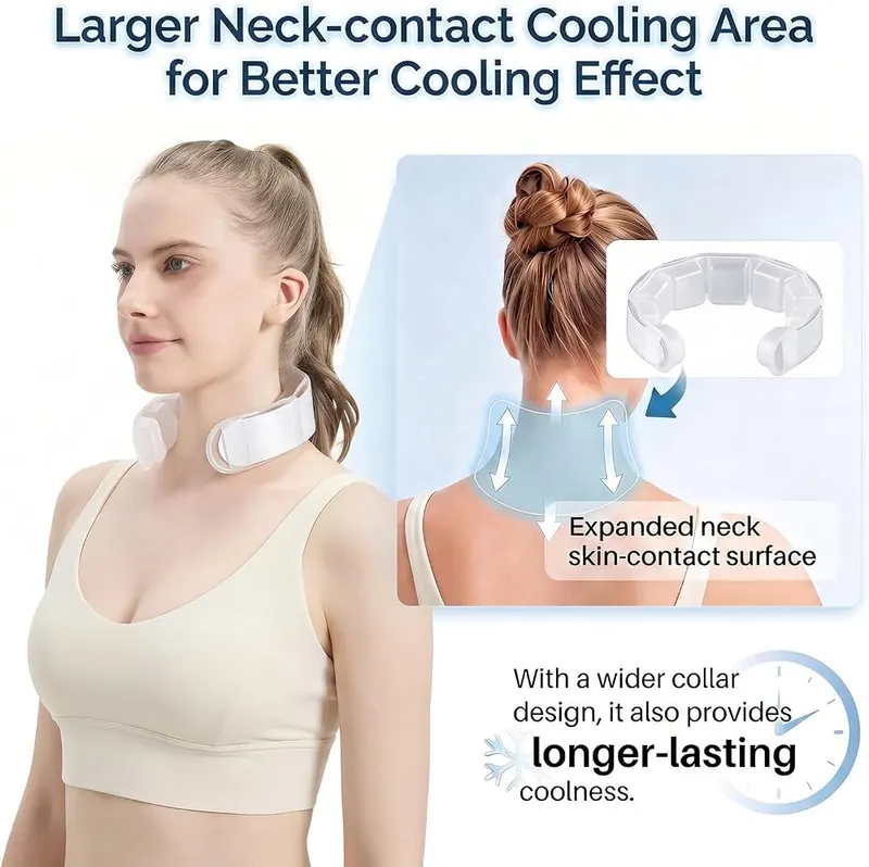 BECGAM Neck Cooling Tube – Advanced phase change material core