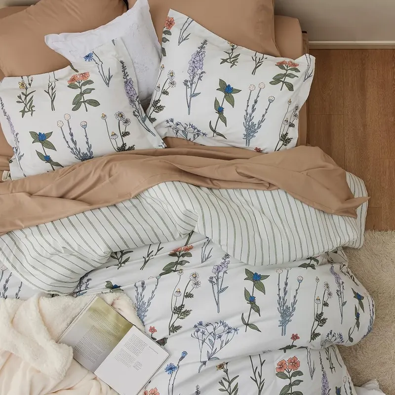 Bedsure Floral Twin Comforter Set – product photo 9 of 9