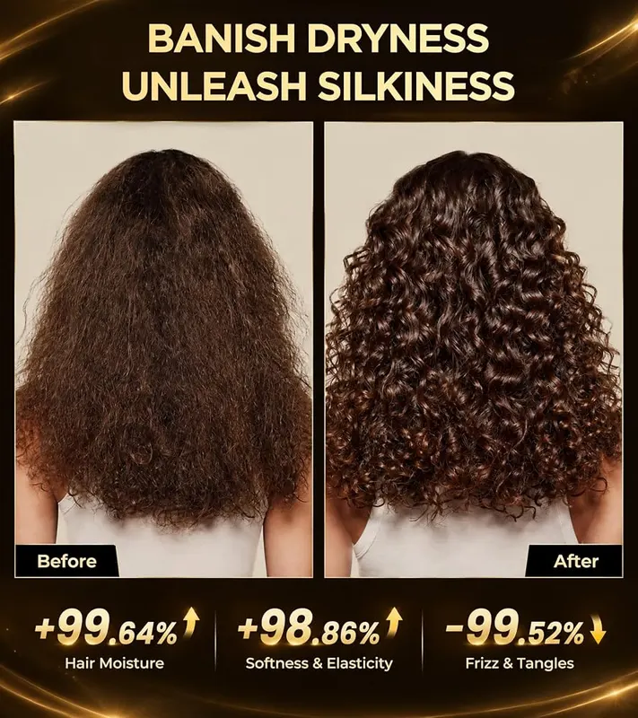 Bestiris Triple-Action Repair Shampoo and Conditioner Set – Complete shampoo and conditioner set