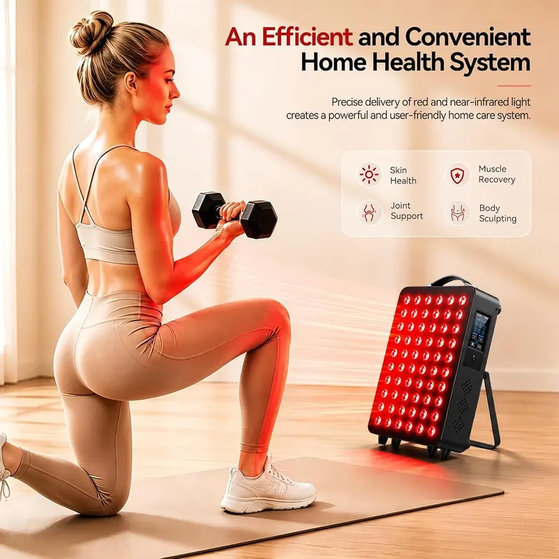 BGTHNG Red Light Therapy Panel – Sixty dual chip elite grade LEDs