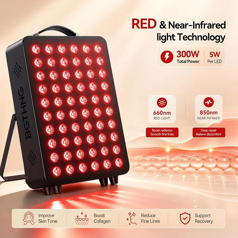 BGTHNG Red Light Therapy Panel – Red and near infrared wavelengths