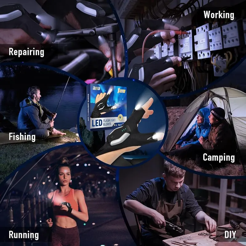 BIIB Stocking Stuffers Rechargeable Type – Rechargeable, no battery swapping