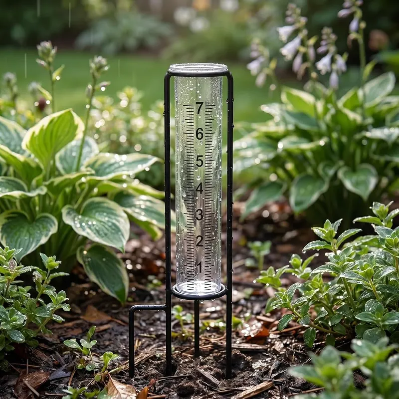 BinaryABC Plastic Rain Gauge Replacement Tube 2PCS – Clear transparent plastic