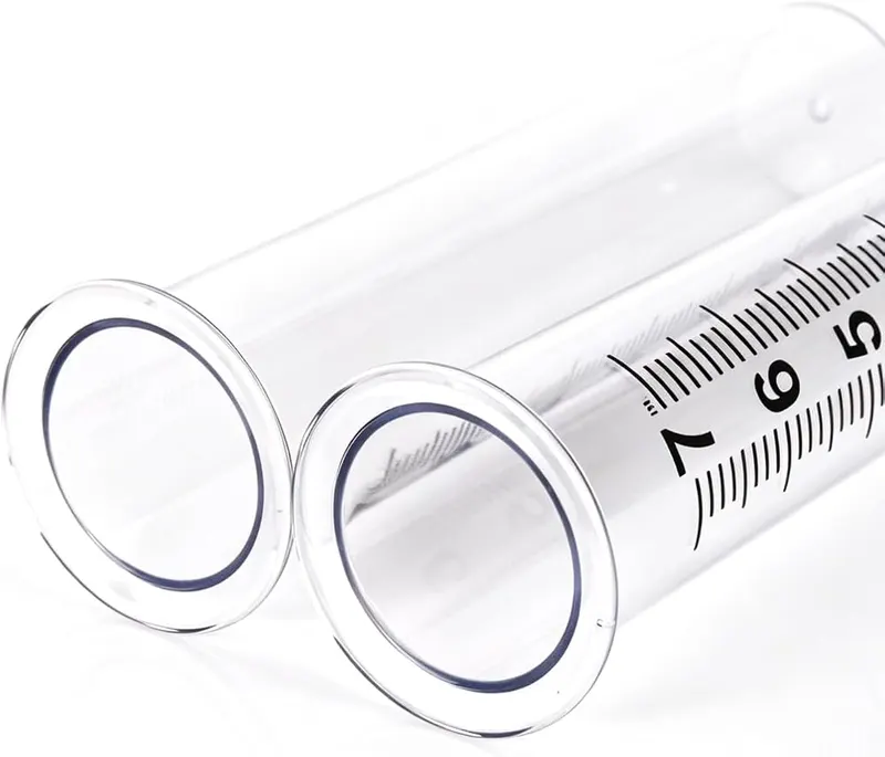 BinaryABC Plastic Rain Gauge Replacement Tube 2PCS – Spare tube included