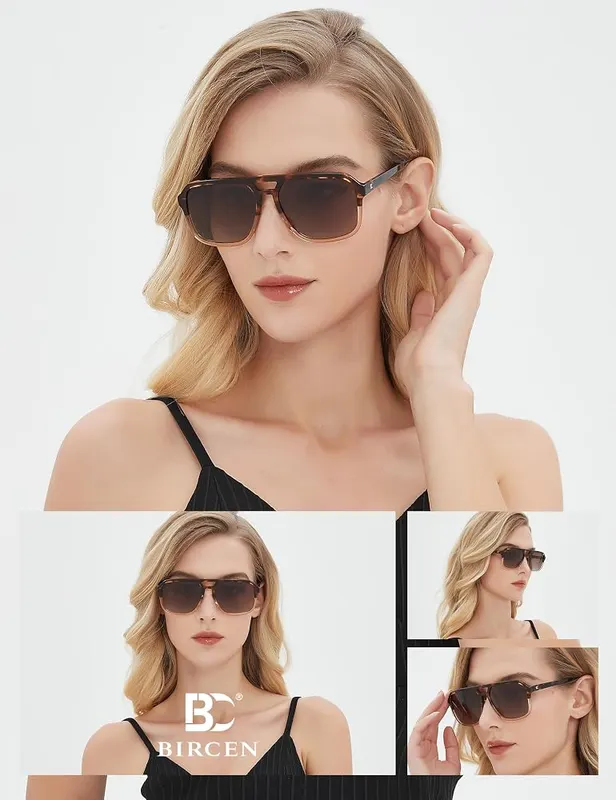 BIRCEN Womens Polarized Sunglasses – Women's polarized acetate sunglasses